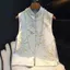 Phong Cách Trung Hoa Áo Phong Cách Mới Phong Cách Trung Hoa Nữ Retro Jacquard Thổ Cẩm Áo Vest Thiết Kế Sườn Xám Phong Cách Không Tay Đường Phù Hợp Với Top Mùa Xuân
