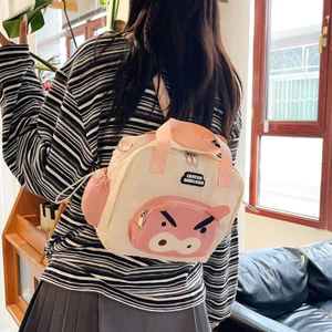 Hầu hết lời khen ngợi Crayon Shin-Chan Shin-Chan Shin-Chan Túi đeo chéo Zaemon dễ thương sáng tạo Túi đeo chéo giá trị cao dung tích lớn & - *