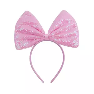 Sequined Nơ Đầu Nữ Phù Hợp Với Phụ Kiện Tóc Công Chúa Dễ Thương Thể Hiện Bướm Lớn Cá Tính Handmade Mũ Phụ Kiện 2026-6-8