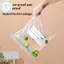 PUSKY Có Thể Tái Sử Dụng Bảo Quản Thực Phẩm Túi Nhựa Bánh Sandwich Quấn Túi Tủ Đông Có Dấu Chống Rò Rỉ Cho Nhà Bếp Gia Đình Và Văn Phòng VN