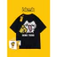 Bkmk Mèo In Hình Mùa Hè Áo Thun Nữ Tay Ngắn Nam Rời Top Plus Kích Thước Hợp Thời Trang 100% Cotton Cao Cấp Phố 0609