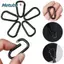 METUBE 1 / 5 / 10 Chiếc Màu Đen Khóa Móc Khóa Thiết Bị Chất Lượng Cao Hợp Kim An Toàn Carabiner