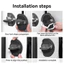 YZ 4 Khóa Cửa Silicon Có Nắp Giảm Chấn Chống Sốc Cho Tesla Model 3 Y Cao Nguyên YL Juniper 2026 Khóa Cửa Ô Tô Đai Ốc Phụ Kiện