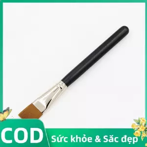 Trong Kho Phẳng Vuông Foundation Bàn Chải Mềm Kem Che Khuyết Điểm BB Kem Máy Xay Sinh Tố Trang Điểm Công Cụ Cá Tuyết