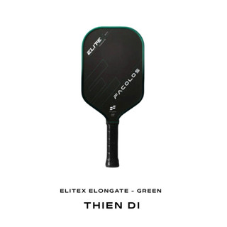 [Chính hãng] Vợt Pickleball Facolos EliteX Elongate bản đầu vuông Tardio sử dụng