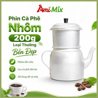 Phin Cà Phê Nhôm 200g | Nhỏ Gọn – Bền Đẹp