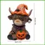 Halloween Cao Nguyên Bò Tượng Nhựa Bò Điêu Khắc Trang Trí Nhựa Nhân Vật Trang Trí Tiệc Cho Nông Trại Nhà Bếp wipqsvn