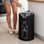 Giỏ gấp đa năng BeautifulHomeA có tay cầm bằng nhôm để tái chế chất thải chai rỗng VN
