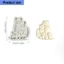 Sẽ Mèo Hình Khuôn Silicon Cho Xà Phòng Handmade Thạch Cao Hình Nhựa Nghệ Thuật