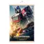 Transformers Phim Không Khung Vải Chống Thấm Nước Poster, Bumblebee Optimus Prime Robot Nghệ Thuật Treo Tường Cho Bé Trai Phòng Trang Trí Nhà