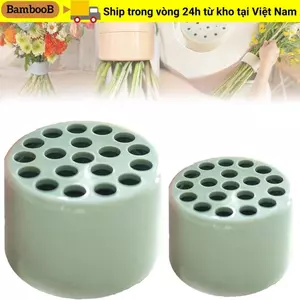 BAMBOOB Giá đỡ cắm hoa xoắn ốc cho bình, Giá đỡ thân hoa Ikebana bằng nhựa, Dụng cụ cắm hoa DIY Bó hoa Twister