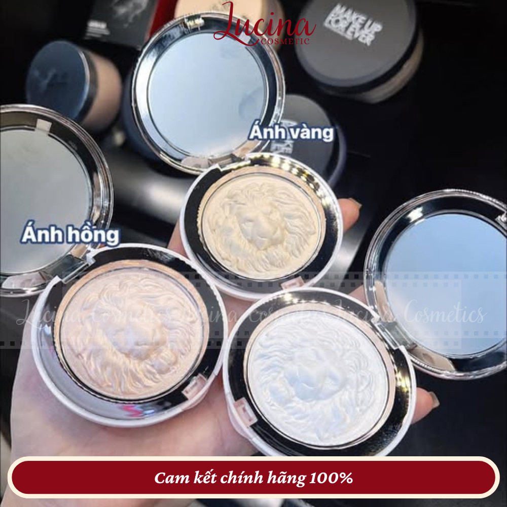 Phấn Bắt Sáng Highlight Lion Gloss Powder Lion Siêu Mịn, Lên Màu Chuẩn, Căng Bóng Tự Nhiên, Phấn Bám Lên Màu Đẹp