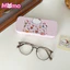 Hộp đựng kính mắt hoạt hình dễ thương, unisex, di động, chịu áp lực, để lưu trữ kính cận thị
