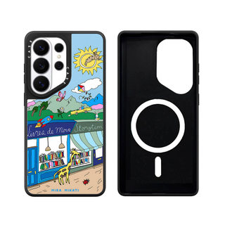 Từ Tính May Mắn Nhà Cỏ Gương Cứng Phone Case Cho Samsung Galaxy S26 25 24 23 UItra S26 25 24 23 Plus Vỏ Bảo Vệ Chống Sốc