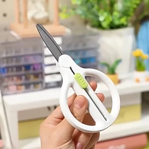 Kéo Yoo có tay cầm có thể mở rộng Lưỡi chắc chắn để cắt tỉa giấy mịn