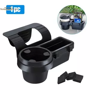 TRTR Xe Cốc Đứng Giá Đỡ Điện Thoại Gắn Khay Bên Cửa Sổ Lưu Trữ Thùng Nhà Thơ Treo Lưu Trữ Ra Với Phụ Kiện Nội Thất Ô Tô VN