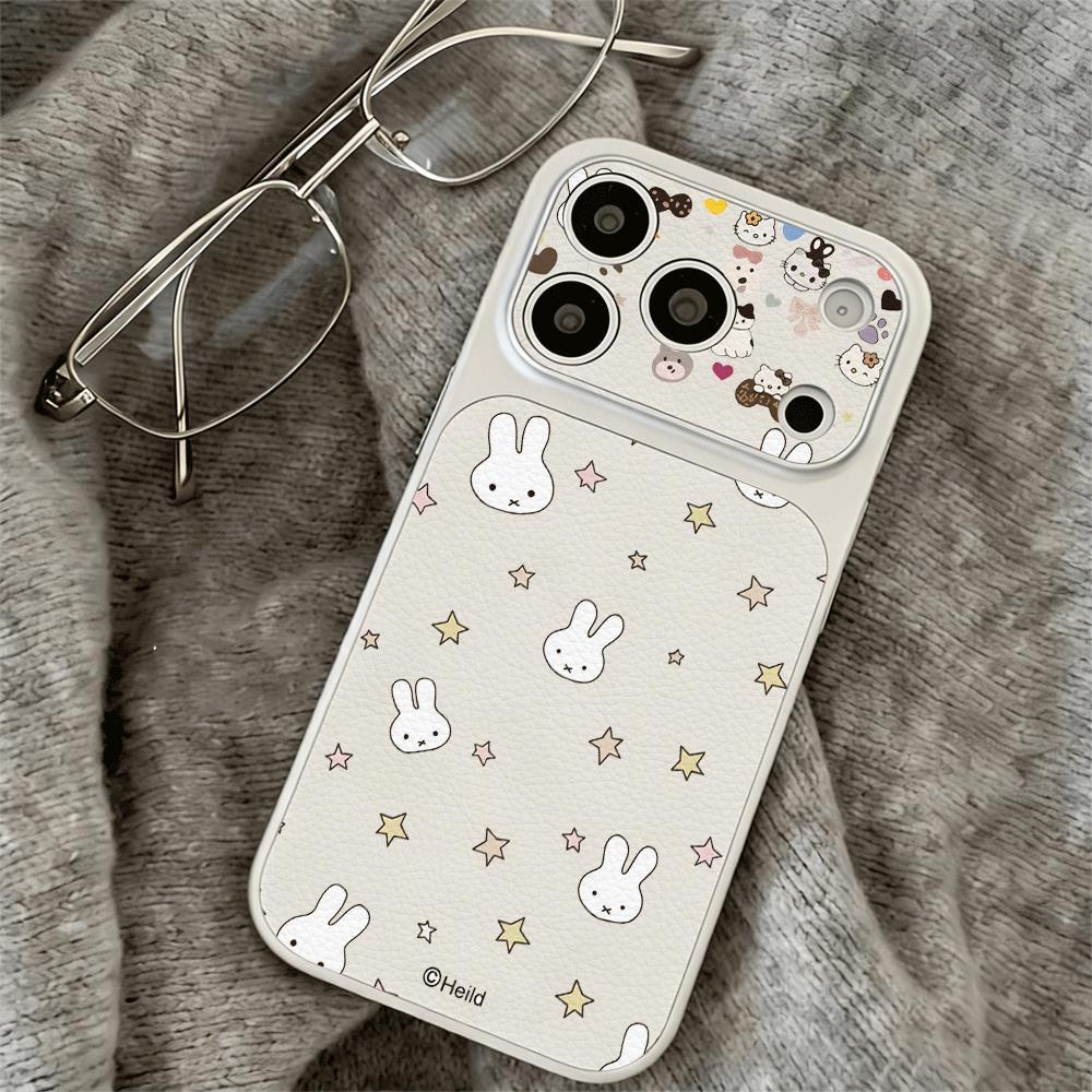 Ốp lưng iPhone 16/15/14/13 Thỏ Miffy Ngôi Sao Đáng Yêu Phong Cách Dễ Thương Chống Rơi