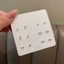 Bộ 12 Chiếc Bông Tai Stud Mini Dainty, Xoay 7 Ngày - Phù Hợp Thời Trang Thanhh lịch