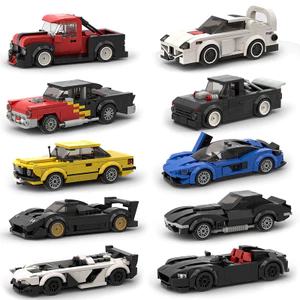 Đồ Chơi Trẻ Em Xe Ô Tô Mô Hình Xe Thể Thao Tương Thích Lego Đua Xe Ô Tô Các Hạt Nhỏ DIY Khối Xây Dựng MOC Công Nghệ Giáo Dục DI32