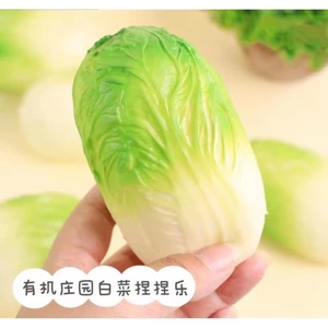 Giải nén Sáng tạo Giải nén Bắp cải Trung Quốc Pinch Đồ chơi Trẻ em Quà tặng ngộ nghĩnh Bóng thông hơi Rebound Xếp hình Giải nén Dụng cụ tiện dụng FV5W