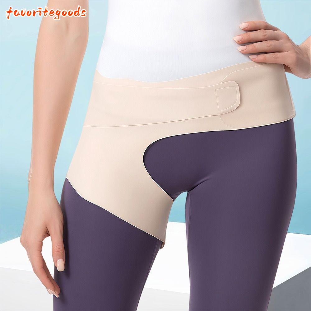 FAVORITEGOODS Nẹp hông, Tay nén đùi siêu mỏng có thể điều chỉnh, Chất lượng cao Elestic Sciatic Nerve Giảm đau chân thoáng khí quấn hông cho nữ và nam giới