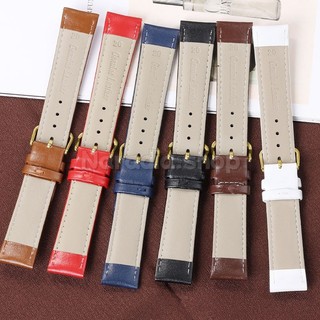 Dây đeo đồng hồ da thật 12-24mm Dây đeo đồng hồ da bò mềm dành cho nam nữ Vòng đeo tay kinh doanh