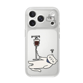 Mèo cứu sống bằng cà phê ỐP đIệN ThoạI Cho IPhone 17 15 14 13 12 11 Promax, XR XS MAX 16PRO 16 Plus ốP Silicon TPU MềM T