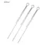 DELMER Xoay Kim Sa Lấp Lánh Dây Thép Phụ Kiện Câu Cá Phần Nhỏ Mồi Nhân Tạo 65-75 Mm Dây Trục Chính 20 Chiếc Móc Câu Dây Thép