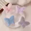 PNPIA- Dễ Thương Thu Đông Sang Trọng Bướm Cá Mập Kẹp Đa Năng Lớn Barrette Dành Cho Nữ Cô Gái Ngọt Ngào Thời Trang Phụ Kiện Tóc Quà Tặng