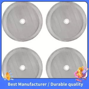 4 Lưới lọc cà phê thay thế 4 bằng thép không gỉ, cho 1000 Ml, 8 cốc Máy pha cà phê và máy pha trà kiểu Pháp