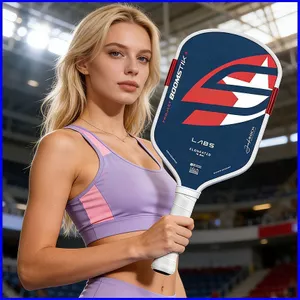 SQ3 Sợi Carbon ép lạnh T700 Vợt Pickleball Trong nhà ngoài trời chuyên nghiệp để huấn luyện hàng ngày QS3