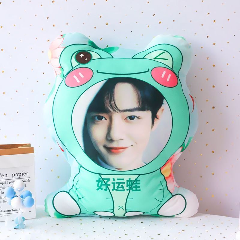 Gối Tùy Chỉnh Hình Ảnh Bé Gái Dễ Thương Sang Trọng Đồ Chơi Bạn Gái Sáng Tạo Gửi Bạn Trai Quà Tặng Sinh Nhật Búp Bê Búp Bê