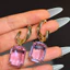Thời Trang Phong Cách Mới Tua Rua Zircon Hoa Ánh Sáng Bông Tai Sang Trọng