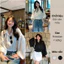 Áo Sơ Mi Dáng Croptop Tay Bồng Chun Dưới Thời Trang Nữ Bigsize