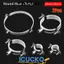 ICUCKO 2 Cái Kẹp Ống Tròn, Ống Lắp Đai Ốc Vòng Treo Ống Giá Đỡ, Sắt Mạ Kẽm Mở Rộng 20mm-90mm Vít Ống Kẹp Chân Đế