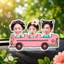 Standee Lắc Đầu Thegioipuzzle Gia Đình 3 người in theo yêu cầu Để Bàn DECOR MỚI ĐẸP
