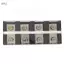 apill Locking Terminal Strip 400A 600V Dây đa năng hai hàng Đi dây dễ dàng cho phân phối đường hầm công nghiệp (4 chữ số (4004))