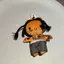 PS1 Sanrio Hello Kitty Sang Trọng Móc Khóa Justin Bieber Travis Scott Rapper Túi Búp Bê Charm Plushie SP1