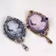 PNPIA- Mới Cameo Phong Cách Victoria Pha Lê Tiệc Cưới Nữ Mặt Dây Chuyền Cài Áo