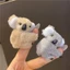 Barrettes SMILE, Mũ Koala sang trọng, Phụ kiện tóc Kẹp bên dễ thương dành cho nữ