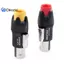 Đầu nối Ohmic 4 chân kim loại Âm thanh chuyên nghiệp Giai đoạn cắm nhẹ Phụ kiện dây loa không hàn NL4FC Đẹp
