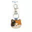E-WOITD Hoạt Hình Dễ Thương Sáng Tạo Da Mèo Móc Khóa Mặt Dây Chuyền Thời Trang Kawaii Mèo Con Túi Móc Khóa Bapa Phụ Kiện Trang Trí Quà Tặng E-WOITD