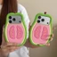 Sáng Tạo Ba Chiều Guava iPhone14 / 13 Thích Hợp Cho 12 Apple 17 / 16 / 15PROMAX Ốp Điện Thoại Chống Sốc