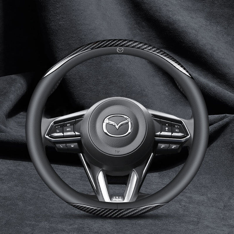Vỏ vô lăng Mazda Mazda Mazda 3 CX5 2 6 CX30 RX7 5 CX3 RX8 323 BT50 CX7 CX8 MX5 CX9 Vỏ vô lăng da Phụ kiện