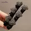 AqToCna Phong Cách Hàn Quốc Nhựa Pha Lê Tình Yêu Nổ Kẹp Tóc Bím Tóc Cho Nữ Cô Gái Nổ Bên Kẹp Barrettes Phụ Kiện Tóc AqToCna