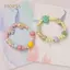 PNPIA- Nhiều Màu Sắc Vỏ Gốm Sao Biển Đính Hạt Vòng Tay Cho Nữ Boho Cá Hạt Dây Bện Dây Xích Bãi Biển Đảng Trang Sức
