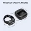 Điều khiển từ xa màn trập ngón tay YICA, Vòng điều khiển từ xa nhẹ Mini, Vòng sạc chống nước từ xa cho phụ kiện máy ảnh hành động DJI Osmo Action 6 / 5Pro / 4 / 3