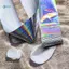 4X50CM DIY Cân cá ba chiều Chuyển lá Đề can Laser phản quang Phim thủ công để thiết kế móng tay Biểu tượng ô tô Thủ công mới