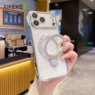Ốp Điện Thoại Sang Trọng Có Đế Bạc Cho Realme 16 15 15X 15T 14 14T 14X 13 12 12X 11 11X 10 10S 9 8 Pro Plus Lite 8S 7 7i 6i 5G 4G Mạ Bạc Trong Suốt Chống Rơi Mềm Vỏ