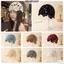 Mũ móc rỗng BRABRAA, Mũ beanie mỏng thoáng khí, Thời trang với kim cương giả Mũ rơm phẳng mùa xuân